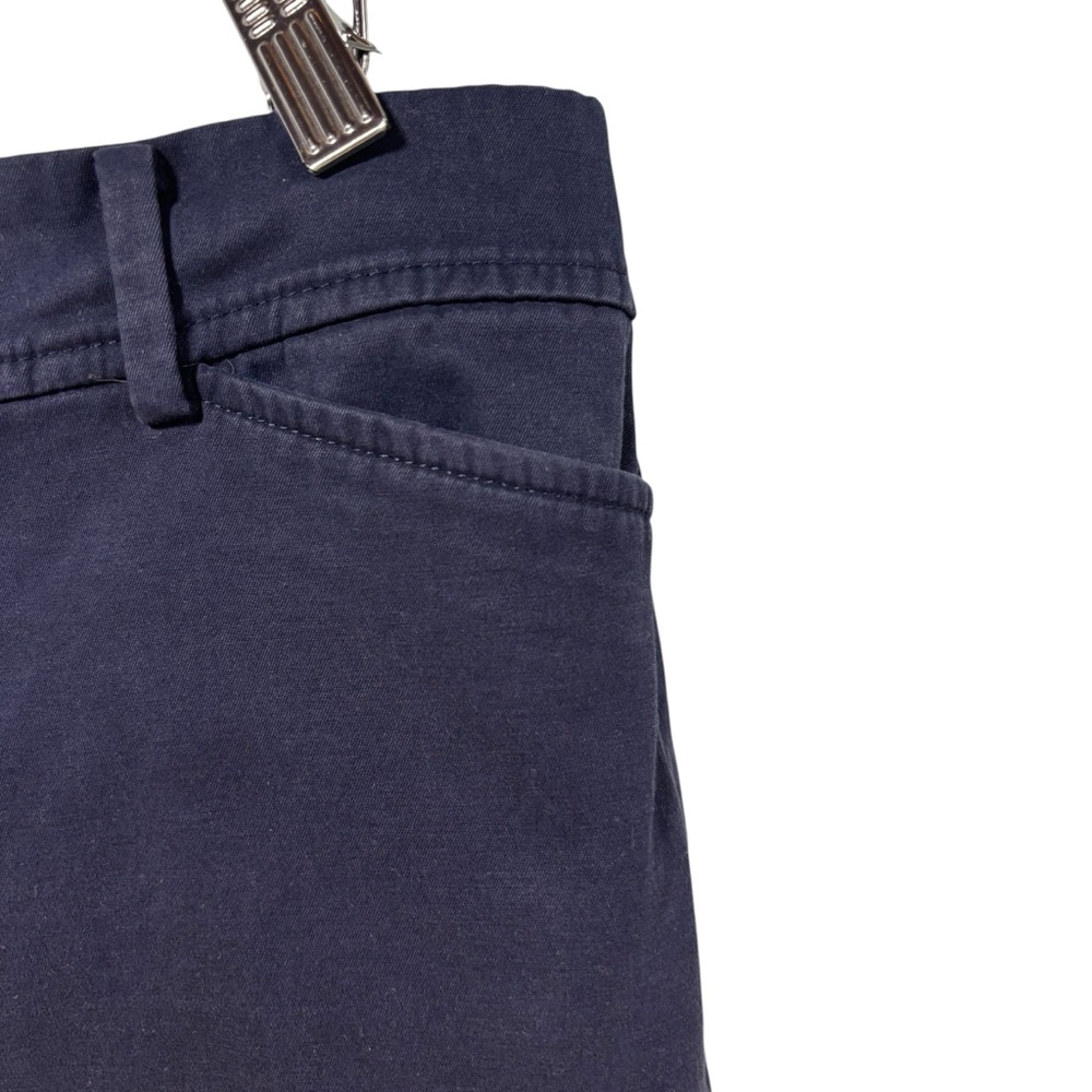 Talbots Perfect Short Navy Blue Cotton Stretch Chino Shorts Womens 14P‎ #654 - Picture 4 of 7